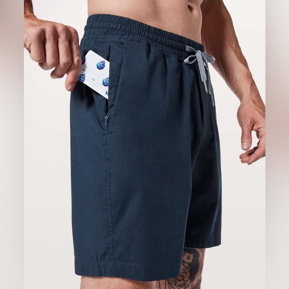 lululemon athletica Other - Lululemon Men’s Bowline True Navy Short 8” Medium